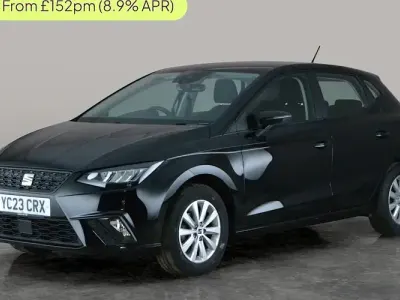 Begagnad Seat Ibiza SE 80 HK (58 kW) 2023 Svart Halvkombi