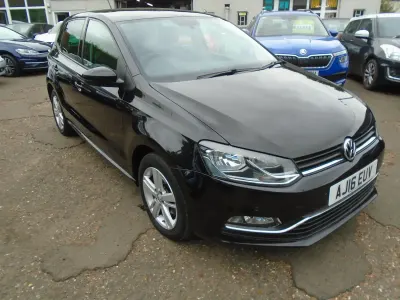 Used VW Polo Match 2016 Black Hatchback