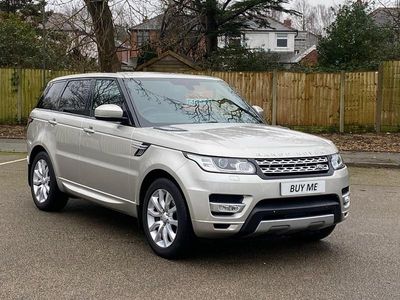 Gold Used 2015 Land Rover Range Rover Sport HSE SUV | £17,995 (Fair price)
