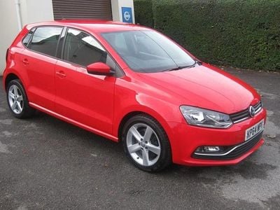 Red Used 2014 VW Polo SEL Hatchback | £8,995 (Fair price)