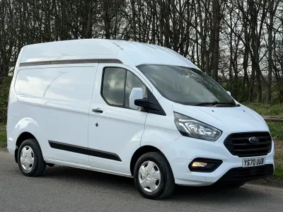 Used Ford Transit Custom Trend 130 HP (95 kW) 2020 White Van