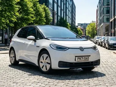 Used VW ID.3 Pro 106 kW (145 HP) 2021 White Hatchback