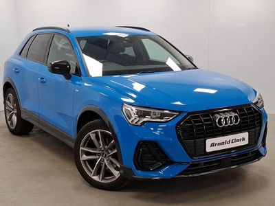 Used Audi Q3 Black Edition 150 HP (110 kW) 2022 Blue SUV