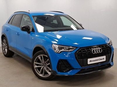 Used Audi Q3 Black Edition 150 HP (110 kW) 2022 Blue SUV