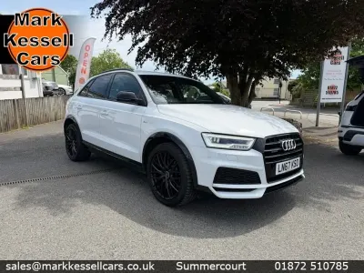 Używany Audi Q3 Black Edition 184 KM (135 kW) 2017 Biały SUV