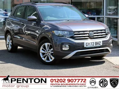 Used VW T-Cross SE 110 HP (80 kW) 2022 Grey SUV