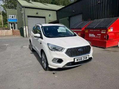 Used Ford Kuga Vignale 180 HP (132 kW) 2018 White SUV