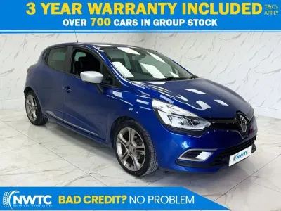Begagnad Renault Clio IV GT-Line 90 HK (66 kW) 2019 Blå Halvkombi