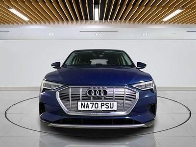 Used Audi e-tron Advanced 230 kW (313 HP) 2020 Blue SUV