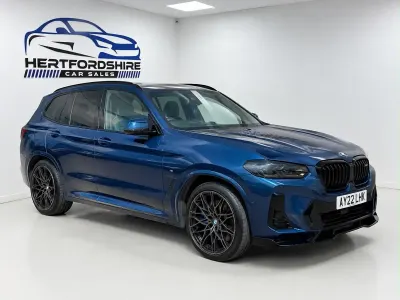 Used BMW X3 M Sport 292 HP (214 kW) 2022 Blue SUV