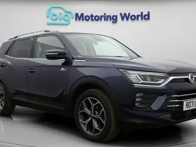 Used SsangYong Korando 163 HP (119 kW) 2021 Blue SUV