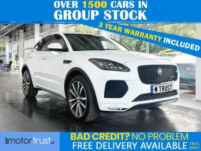 Used Jaguar E-Pace R-Dynamic 180 HP (132 kW) 2019 White SUV