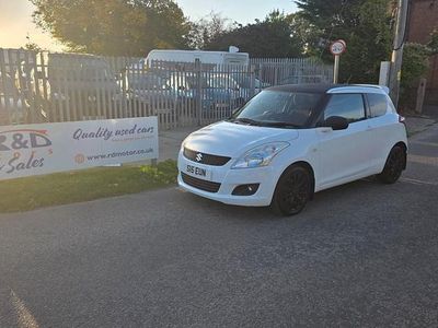 White Used 2012 Suzuki Swift Hatchback | £4,295 (A bit pricey)