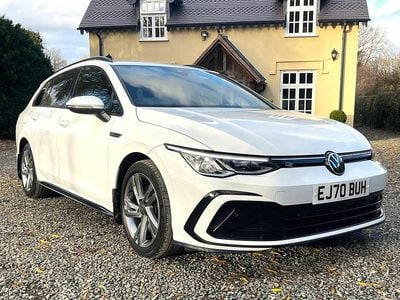 Used VW Golf VII R-line 2020 White Estate