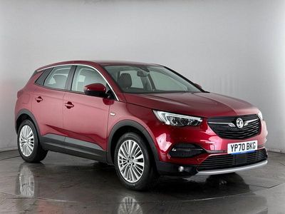 Used Vauxhall Grandland X Business Edition 131 HP (96 kW) 2020 Red SUV