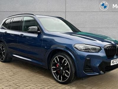 Blue Used 2022 BMW X3 M Sport SUV | £44,903 (Fair price)