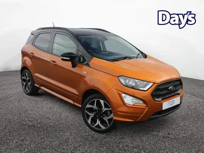 Used Ford Ecosport ST-Line 125 HP (91 kW) 2018 Orange SUV
