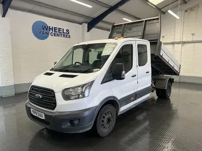 Used Ford Transit 130 HP (95 kW) 2019 White Cabriolet