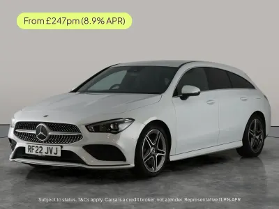 Used Mercedes CLA200 Shooting Brake AMG line 163 HP (119 kW) 2022 White Estate