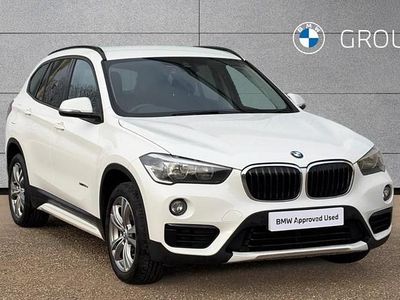 Used BMW X1 Sport Line 150 HP (110 kW) 2017 White SUV