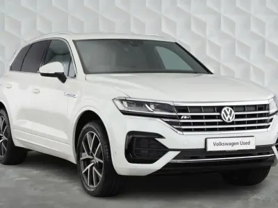 Used VW Touareg R-line 286 HP (210 kW) 2019 White SUV