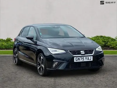 Used Seat Ibiza FR Sport 113 HP (83 kW) 2025 Black Hatchback
