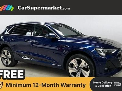 Used Audi e-tron S-Line 230 kW (313 HP) 2021 Blue SUV