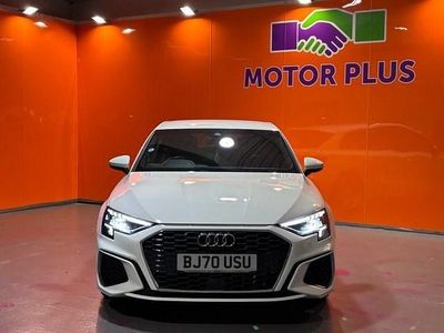 Used Audi A3 Sportback S-Line 150 HP (110 kW) 2020 White Hatchback