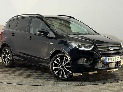 Used Ford Kuga ST-Line 150 HP (110 kW) 2018 Black SUV