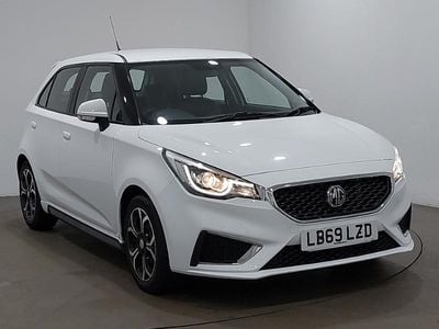 Used MG MG3 Exclusive 106 HP (77 kW) 2019 White Hatchback