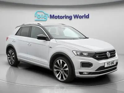 Used VW T-Roc R-line 150 HP (110 kW) 2021 Silver SUV