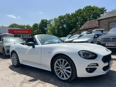 Used Fiat 124 Spider Lusso Plus 140 HP (102 kW) 2017 White Cabriolet