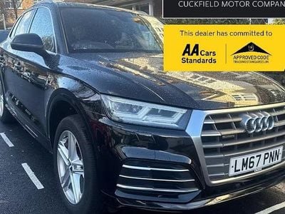 Black Used 2017 Audi Q5 S-Line SUV | £19,990 (Fair price)