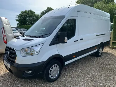 Used Ford Transit Trend 130 HP (95 kW) 2022 White Van