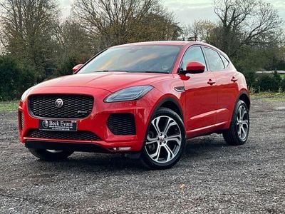 Red Used 2020 Jaguar E-Pace Chequered Flag SUV | £21,499 (Good price)