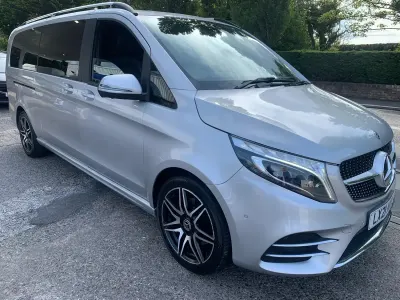 Used Mercedes V220 AMG line 163 HP (119 kW) 2021 Silver MPV