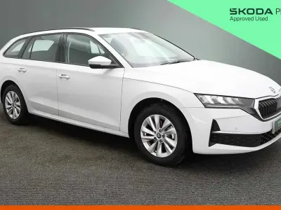 New Skoda Octavia SE Technology 113 HP (83 kW) 2025 Moon white metallic Estate