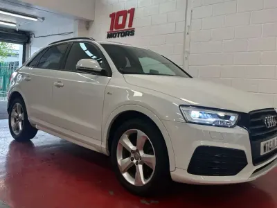 Begagnad Audi Q3 S-Line 150 HK (110 kW) 2015 Vit SUV