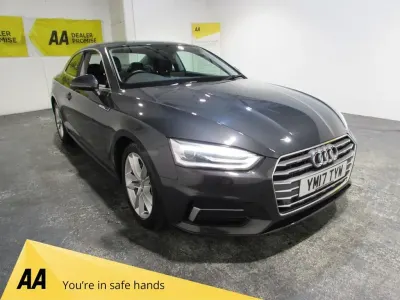 Begagnad Audi A5 Sport 190 HK (139 kW) 2017 Grå Sportkupé