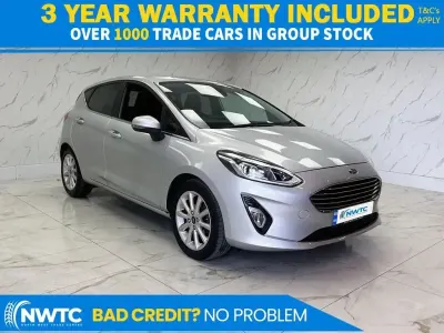 Used Ford Fiesta Titanium 100 HP (73 kW) 2019 Silver Hatchback