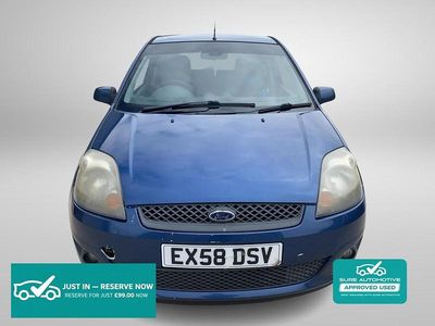 Używany Ford Fiesta Zetec 74 KM (54 kW) 2008 Niebieski Hatchback