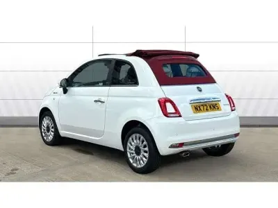 Second-hand Fiat 500 Dolcevita 70 CP (51 kW) 2022 Alb Cabrio