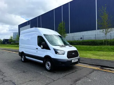 Used Ford Transit 130 HP (95 kW) 2019 White Van