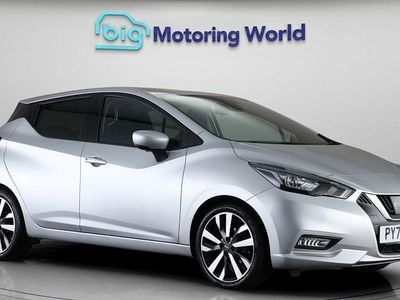 Begagnad Nissan Micra S 92 HK (67 kW) 2022 Silver Halvkombi