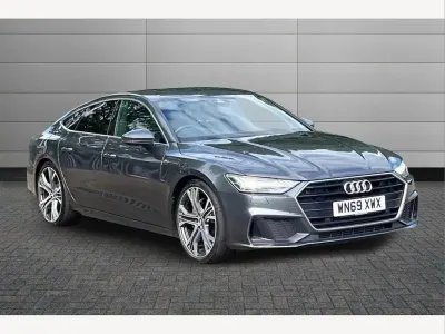 Used Audi A7 S-Line 286 HP (210 kW) 2019 Grey Hatchback