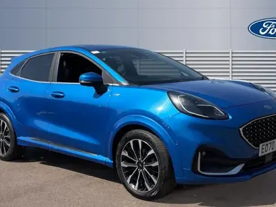 Used Ford Puma ST-Line X 125 HP (91 kW) 2020 Blue SUV