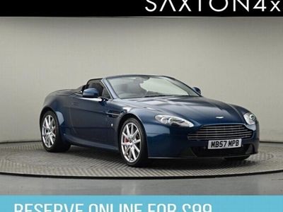 used Aston Martin Vantage (2014/63)Sportshift (420bhp) Roadster 2d