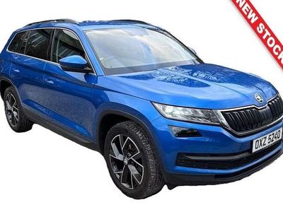 Used Skoda Kodiaq SE L 150 HP (110 kW) 2020 Blue SUV