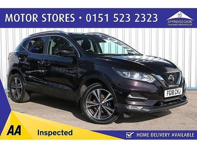 Used Nissan Qashqai N-Connecta 2018 Black SUV