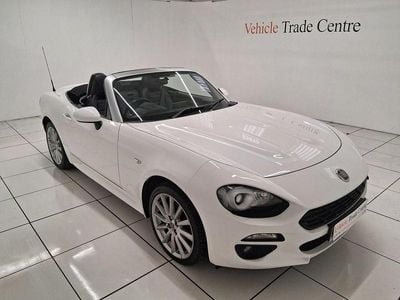 White Used 2017 Fiat 124 Spider Lusso Cabriolet | £11,999 (Fair price)